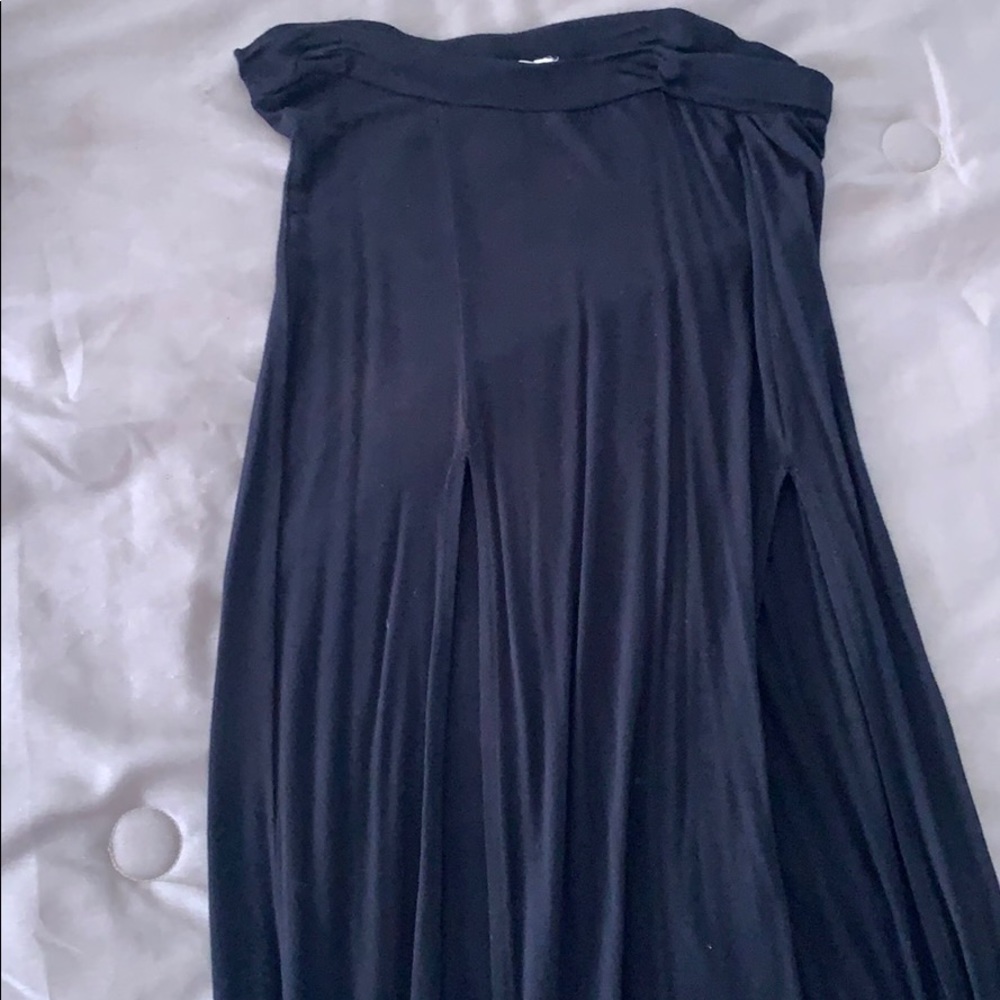 Black double slit maxi